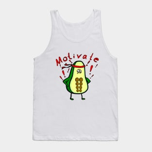 Motivation avocado Tank Top